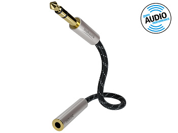 Кабель удлинитель INAKUSTIK Exzellenz Extension Audio Cable, 5,0m, 6.3mm jack<>6.3mm jack(F),00604605