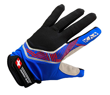 Перчатки KV+ CAMPRA gloves for NW & skiroll black\royal 22G02.2