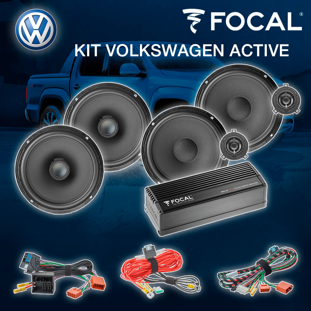 Комплект для замены штатной акустической системы FOCAL KIT VW Active