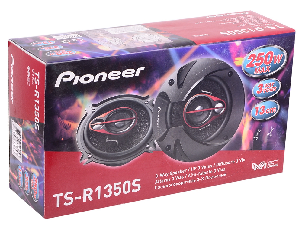 Pioneer ts r1350s. Динамики Pioneer TS-r1350s.