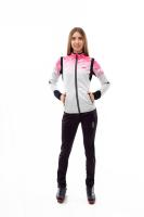 Разминочная куртка KV+ TORNADO jacket woman pink\white, 22V107.12