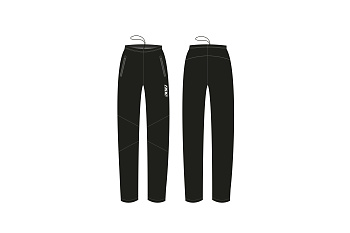 Разминочные брюки KV+ SPRINT pants woman, black, 21SW07.1
