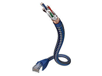 Кабель сетевой LAN INAKUSTIK Premium CAT6 Ethernet Cable, 1.0 m, SF-UTP, AWG 23, 00480301