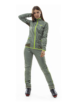 Разминочная куртка KV+ KARINA jacket woman oil green\camouflage 20V120.7