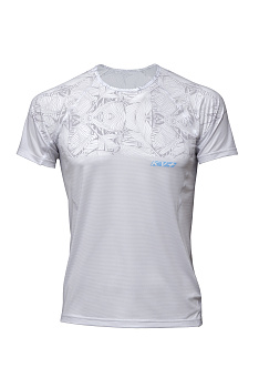 Футболка KV+ SPRINT T-shirt man, white\grey, 23S01.0