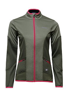 Разминочная куртка KV+ KARINA jacket woman olive green 23V120.7