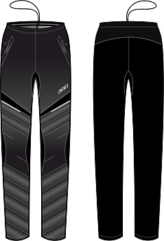 Брюки утеплённые KV+ ARTICO pants man black 22V115.1