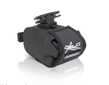 Подседельная сумка XLC Saddle Bag BA-W22 black\graphit, waterproof 17x10x11 cm 2501706100