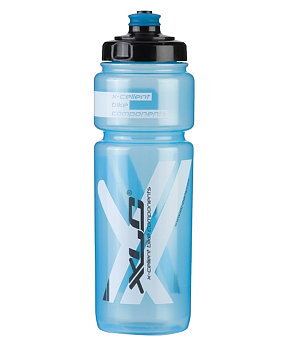 Бутылка XLC Drink bottle WB-K03 750ml, transparent\blue 2503231600