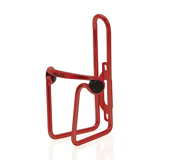 Флягодержатель XLC Water Bottle Holder Alu BC-A02 red, Polster rund 69g 2503200707