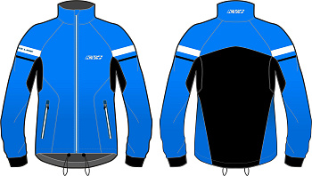 Разминочная куртка KV+ CROSS jacket blue, 23V110.2J