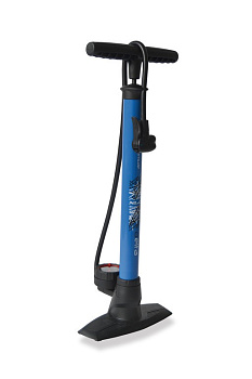 Насос XLC Floor pump 'Delta' PU-S04 11 bar, blue,with Dualhead 2501954902