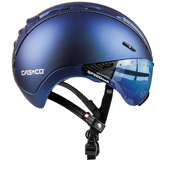 Велосипедный шлем CASCO ROADster Plus navy metallic 04.3625