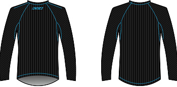 Термофутболка KV+ ASCONA top man black 20U100.1
