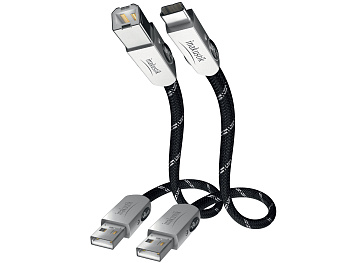 Кабель USB INAKUSTIK Referenz High Speed USB 2.0, 1.5 m, 007170015